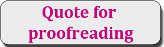 Quote for proofreading